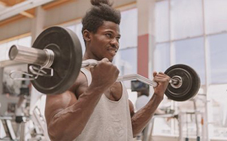 Bicep Muscle Building Plana gimnasioak