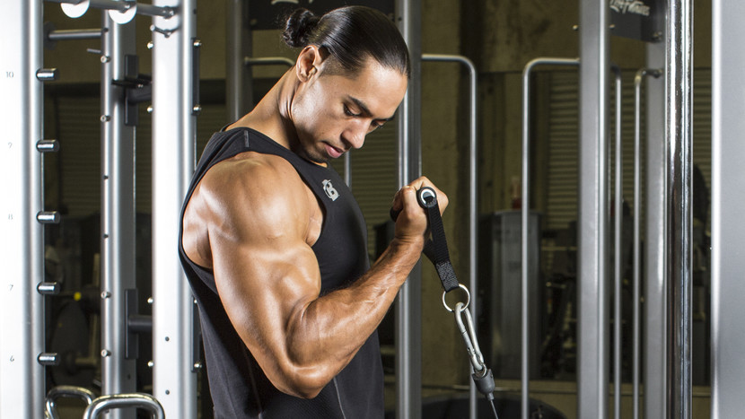 Nola erabili Bicep Curl makina bat beso prestakuntza eraginkorra lortzeko
