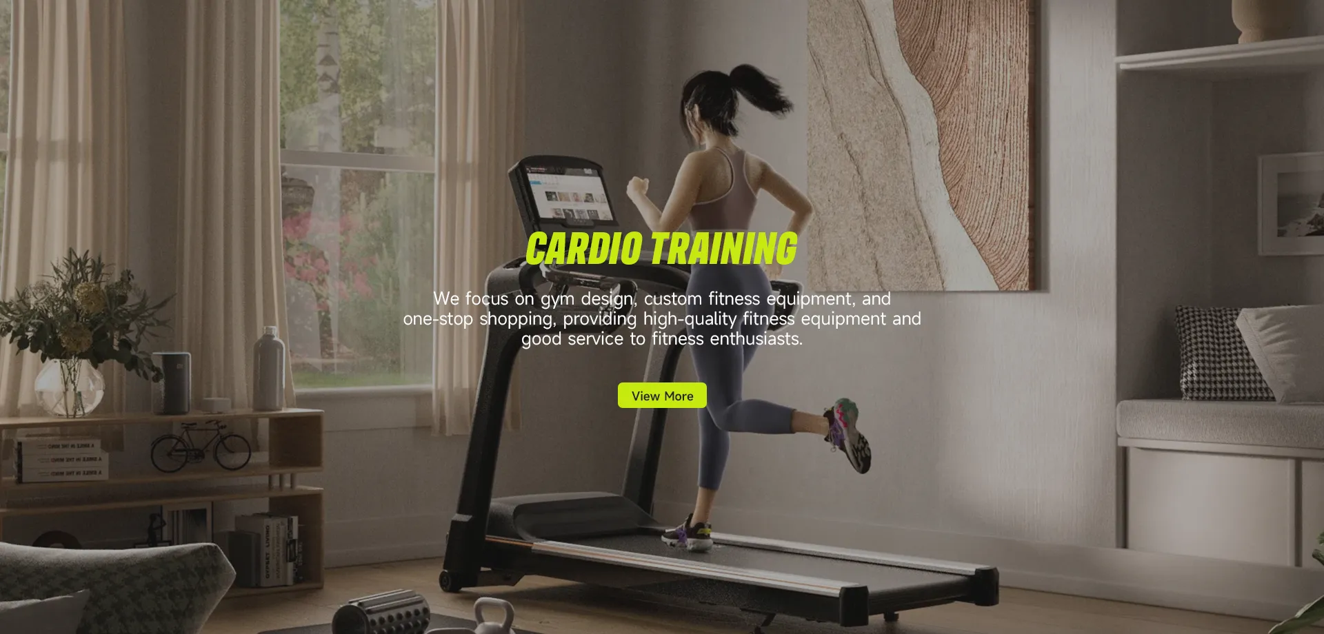 Cardio Training Makinen hornitzailea