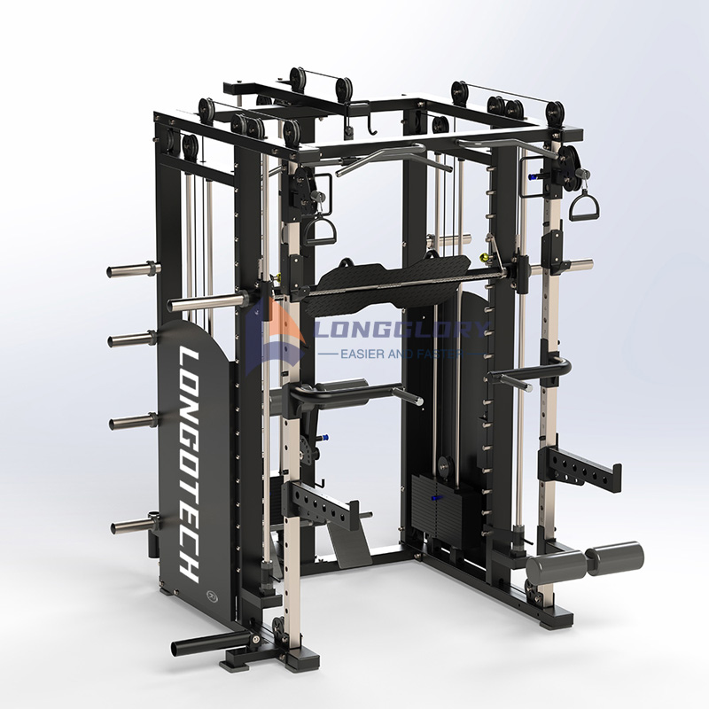 3*80kg pisatzeko pila Smith Machine