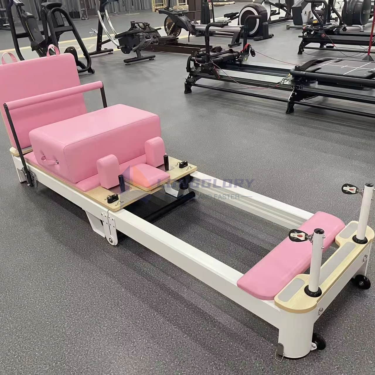 Aluminiozko Pilates Reformer tolesgarria