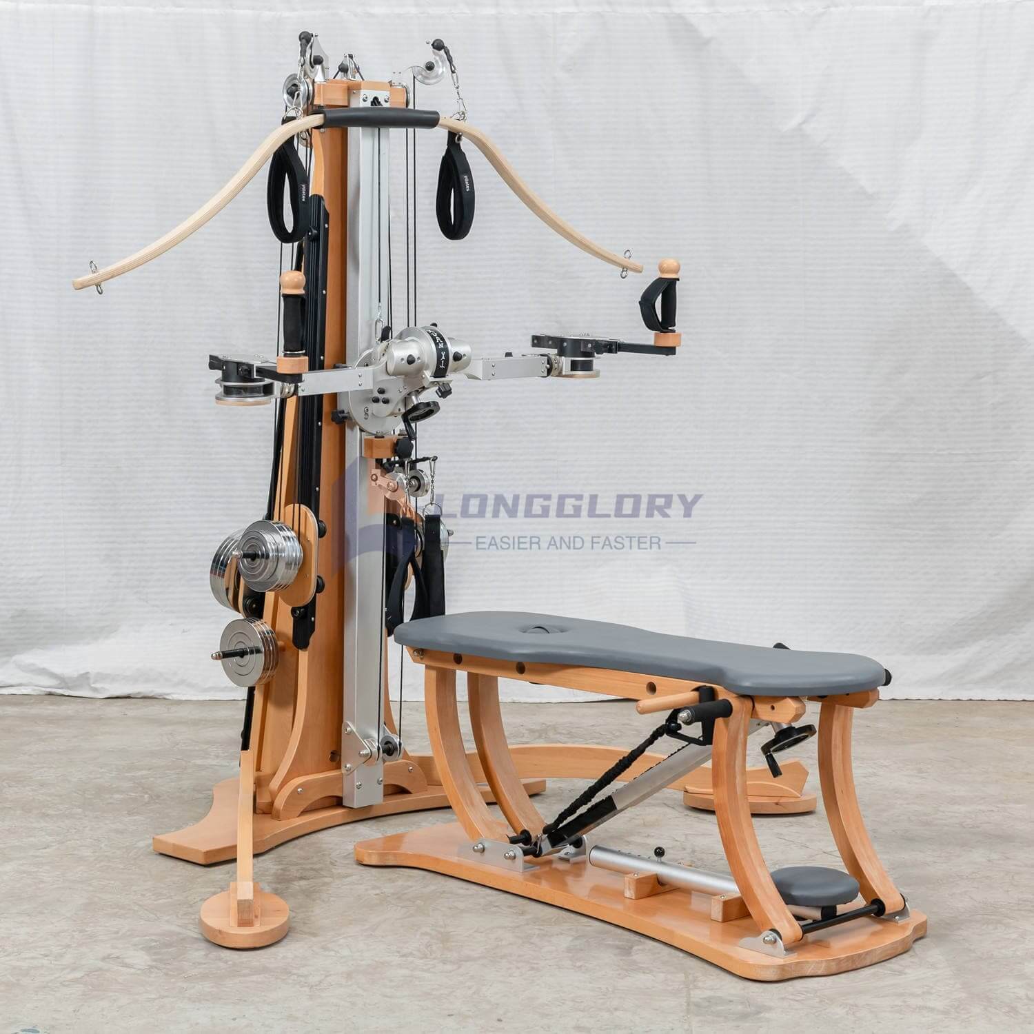 Pagoa Pilates Tower Reformer polea
