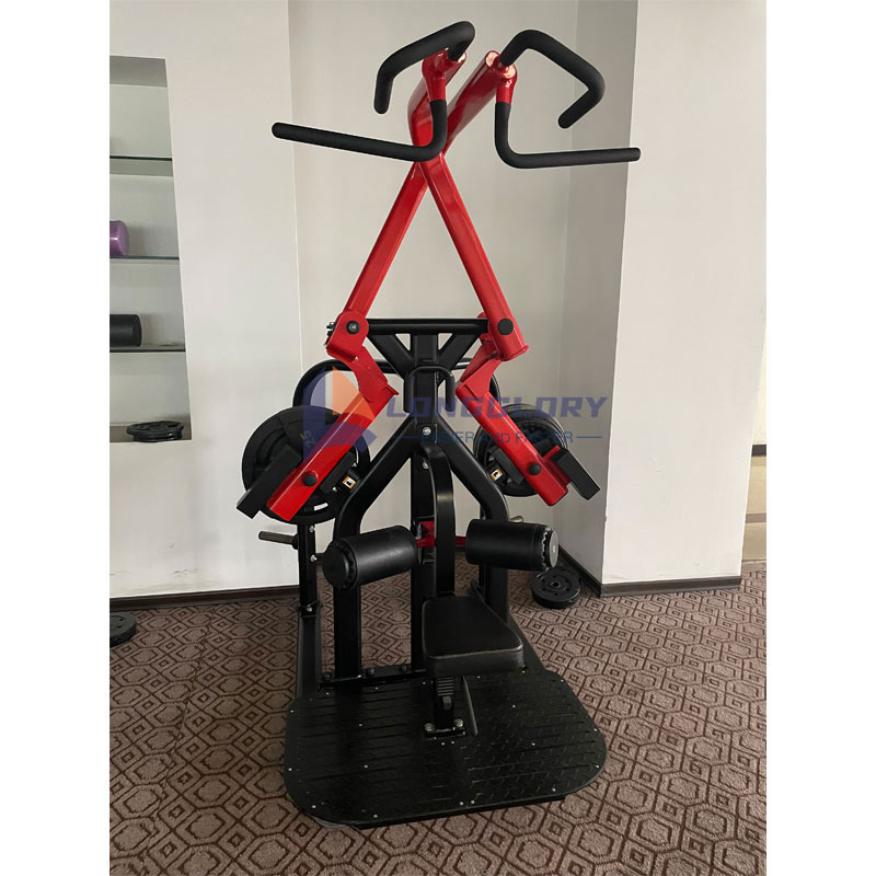 Alderantzizko Lat Pulldown Makina Komertziala