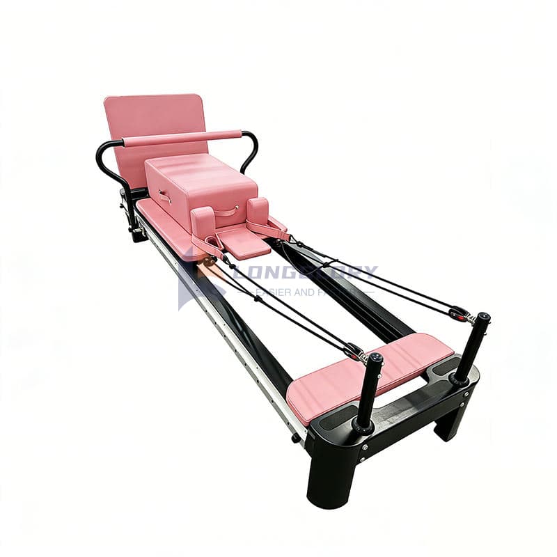 Pista osoa aluminiozko Pilates Reformer