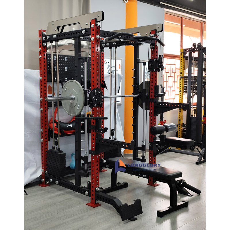 Funtzio anitzeko Smith Machine Power Rack