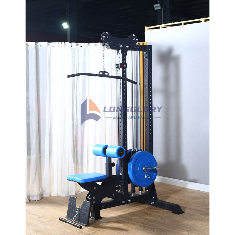 Plaka kargatutako Lat Pulldown Makina